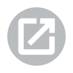 Circle Open New SVG Icon